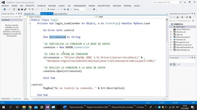 Conexión de Visual Basic Net con MySQL смотреть онлайн