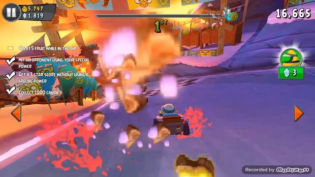Angry Birds Go #12 2015 Christmas Update REDEEM TURKEY KART (1000 Candles) смотреть онлайн
