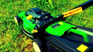 демонстрация Электрическая газонокосилка FinePower GRL200-43