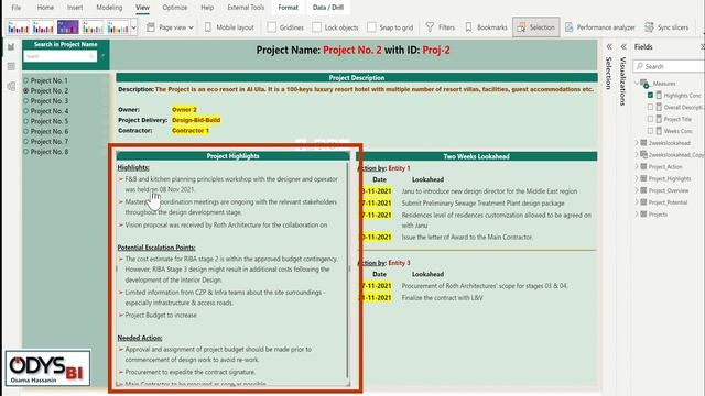 Power BI Report Demo - Sample of Narrative Power BI Report by using DAX and HTML смотреть онлайн