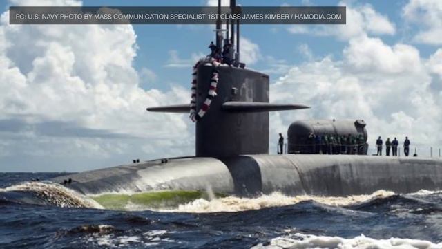 USS GEORGIA CAPABLE OF CARRYING 154 MISSILES STARES IRAN IN THE EYES IN ITS OWN BACKYARD ! смотреть онлайн