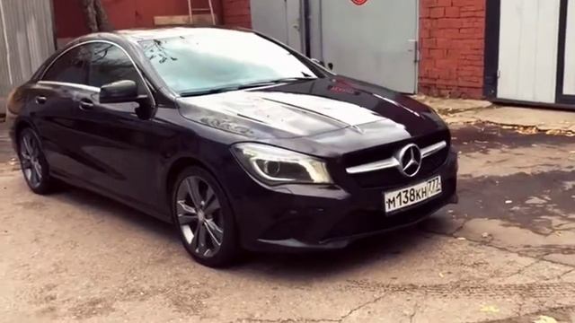 Детейлинг мойка Mercedes Benz CLA 200 #mercedesbenz