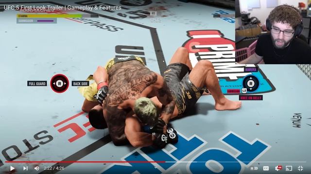 JEV REACTS TO UFC 5 GAMEPLAY смотреть онлайн