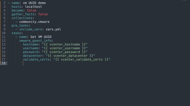 Get VMware VSphere Virtual Machine UUID - Ansible Module Vmware_guest_info