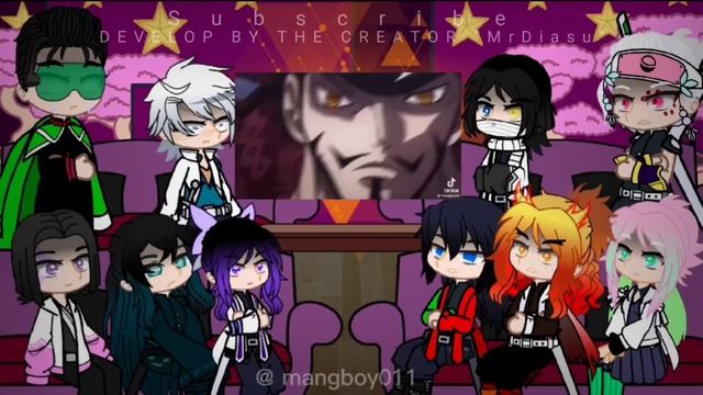 Hashiras + Uppermoons react to Luffy + Zoro | Compilation | Demon Slayer | Gacha Club | Read Des смотреть онлайн