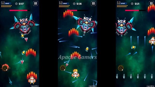 Galaxy Attack: Space Shooter | Campaign Mode | New Level 28.3 | New Boss Review | By Apache Gamers смотреть онлайн