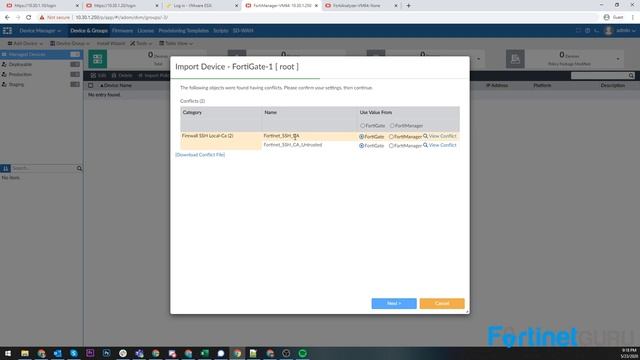 FortiManager: Importing Policy From Your FortiGate смотреть онлайн