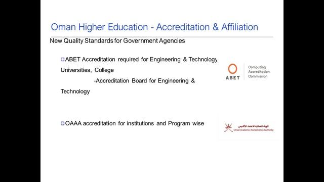 Gits | AAMP | Outcome Based Education | ABET | OAAA | Oman Higher Education | Royal Group of Oman смотреть онлайн