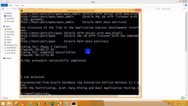 How to Resolve/Fix Oracle Application Express (APEX) Installation смотреть онлайн