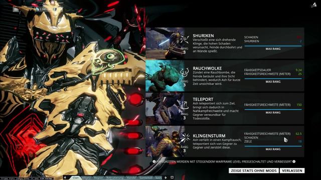 Warframe U18 Ash (Prime) Guide und Build/Moddung [Deutsch/German] смотреть онлайн