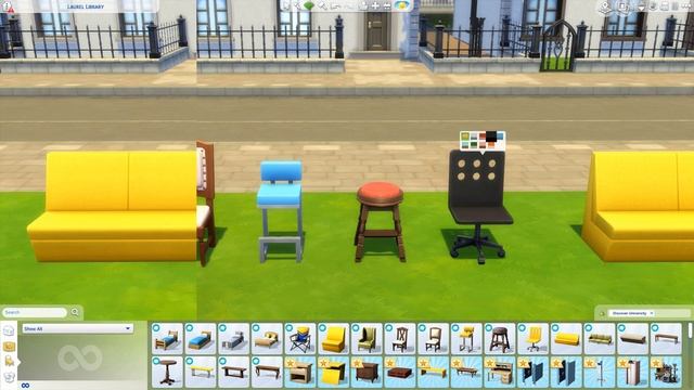 BUILD & BUY ?DISCOVER UNIVERSITY Showcase & Review | The Sims 4 смотреть онлайн