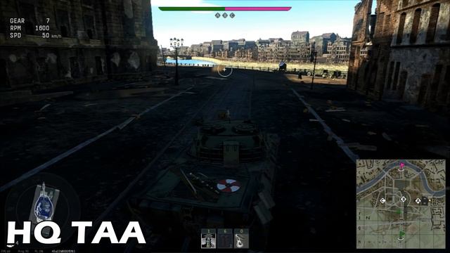 War Thunder - Update 1.77 - HQ TAA vs. No AA смотреть онлайн