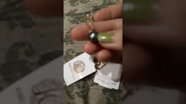 Серьги с турмалином ПАРАИБА смотреть онлайн