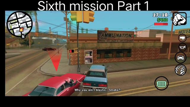 #GTA : SA #GTA all missions #GTA Series #drive-thru #Sixth mission Part 1 смотреть онлайн