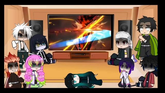 Hashiras react to Tanjiro and Yoriichi/ Demon Slayer/ Gacha/❤️? смотреть онлайн