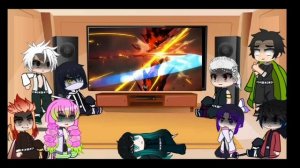 Hashiras react to Tanjiro and Yoriichi/ Demon Slayer/ Gacha/❤️?