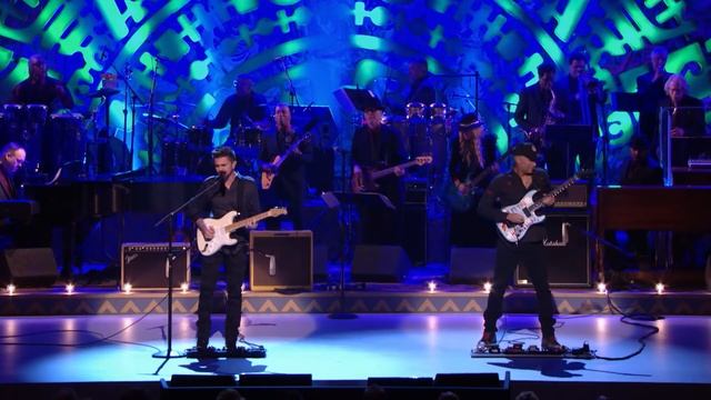 Black Magic Woman and Oye Como Va (Santana Tribute) - Juanes, Tom Morello, Fher Olvera - 2013 смотреть онлайн