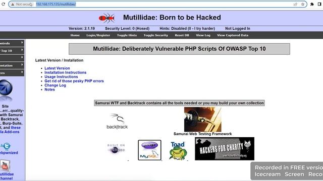 Discovering Sensitive Files :- How to use dirb in kali Linux смотреть онлайн