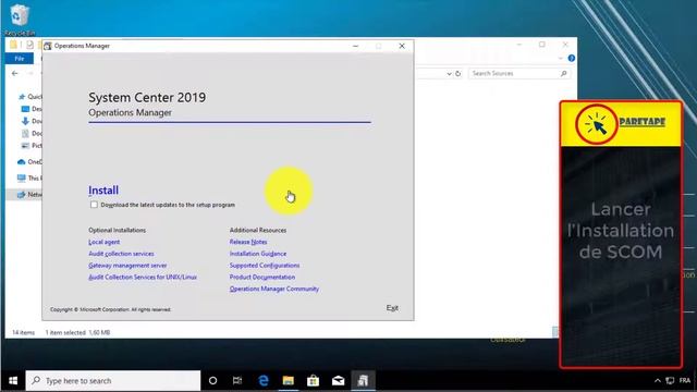 SCOM 2019 - Installation de la console sur un poste de travail смотреть онлайн