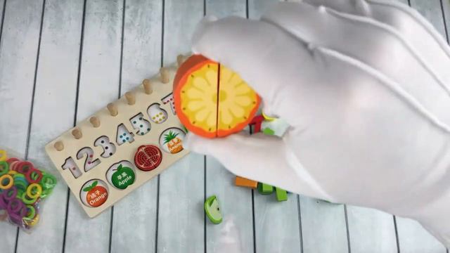 ЛОГАРИФМИЧЕСКАЯ ДОСКА. ФРУКТЫ НАРЕЗКА. СОРТЕР. РАСПАКОВКА