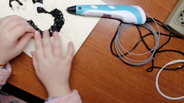 Картинка 3Д ручкой. Легко для детей смотреть онлайн