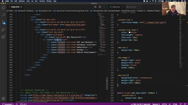 Devscorch Bootstrap Course 30 The Why Row смотреть онлайн