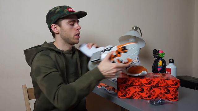 Обзор Asics Orange Koi x Beams x Afew Gel Lyte 3 смотреть онлайн