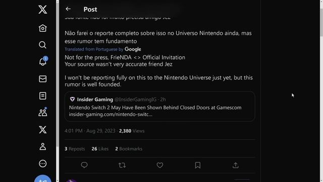 Nintendo Switch 2 News Lands & the Dam is About to Burst смотреть онлайн