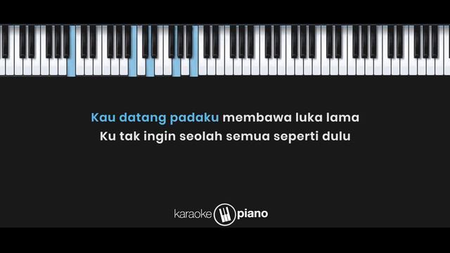 Hujan Kemarin - Taxi (KARAOKE PIANO - MALE KEY) смотреть онлайн