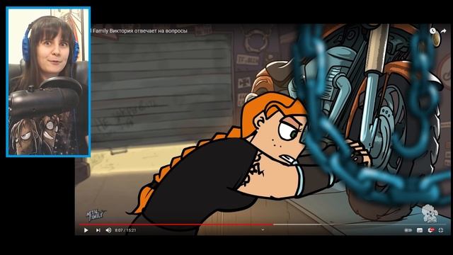 Metal Family Виктория отвечает на вопросы РЕАКЦИЯ смотреть онлайн