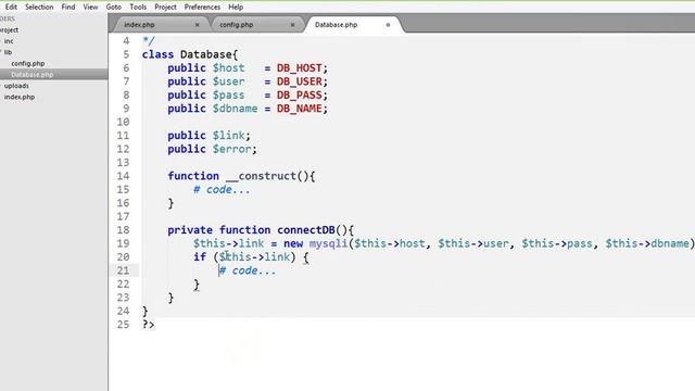 Uploading Image File With PHP (Creating Database Class) : Part-02 смотреть онлайн