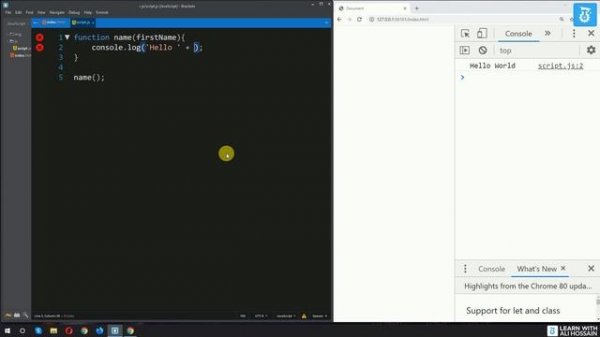 JavaScript Tutorial for Beginners | JavaScript Functions| Part 08