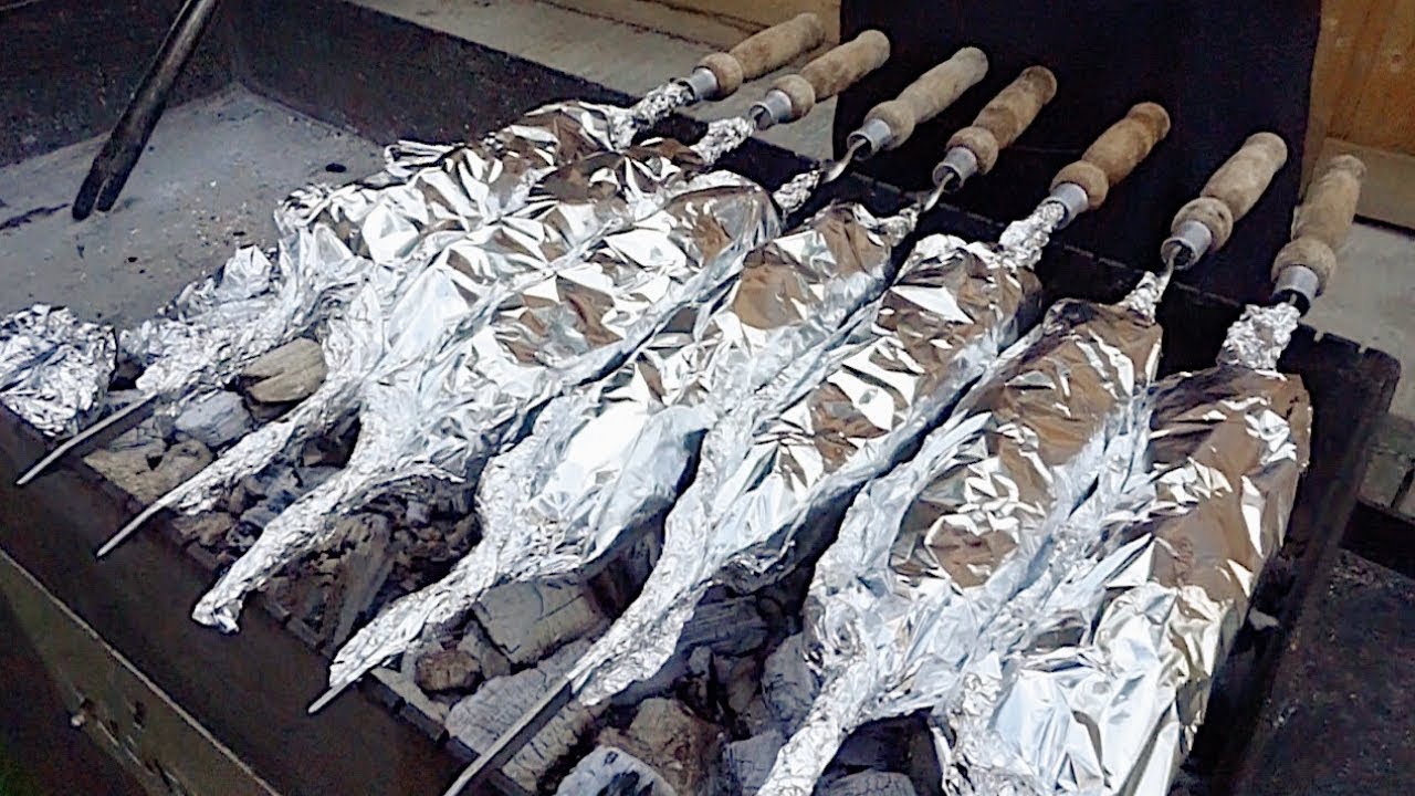 Такого варианта приготовления мяса на мангале ещё не было ВАХ МАМ ДЖАН Рецепт от Жоржа смотреть онлайн