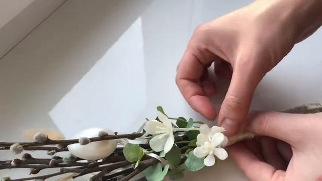 ЯК ПРИКРАСИТИ ВЕРБУ СВОЇМИ РУКАМИ?/ DIY?? / ДЕКОР ВЕРБИ НА ВЕРБНУ НЕДІЛЮ✨