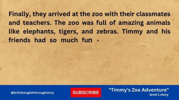 timmys zoo adventure