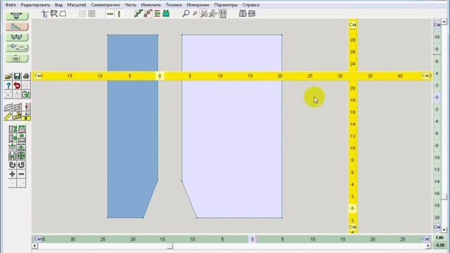 Выкройка по своим меркам, на свой размер в программе ДК. смотреть онлайн