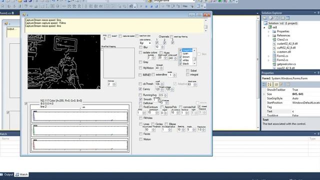 Me testing all the various OpenCV functions and the parameters смотреть онлайн