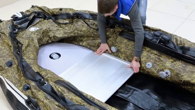 Инструкция по сборке лодки ПВХ с жёстким полом.