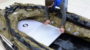 Инструкция по сборке лодки ПВХ с жёстким полом.