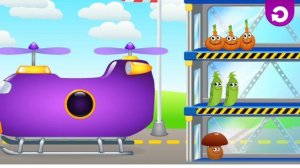 Видео для детей. Учим цифры. Яркий счет. Funny food.