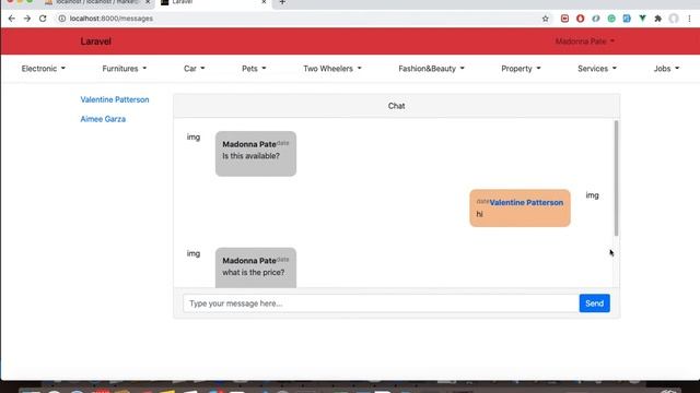 9 Laravel messaging system display messages and ads смотреть онлайн