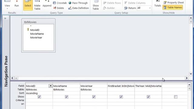 ACCESS Lesson 130 - INSTR function смотреть онлайн