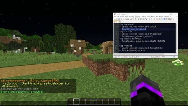 Minecraft Leaderboards Plugin | Minecraft Plugins