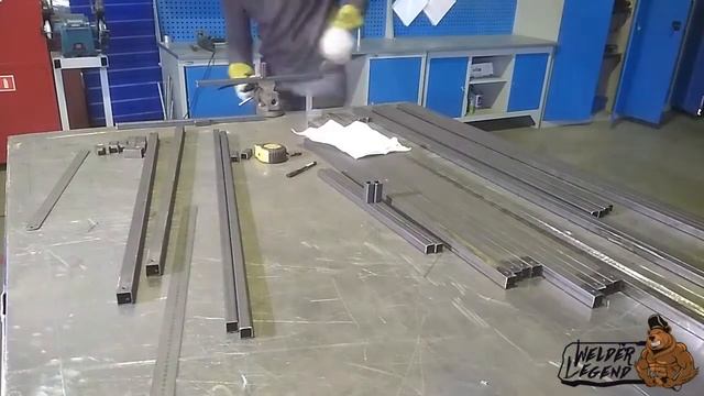 Изготовления подставки под баннер / TIG смотреть онлайн