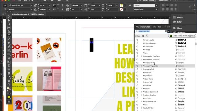 Designing A Promo Flyer in Adobe InDesign // Tutorial by Allie Lehman of The Wonder Jam смотреть онлайн