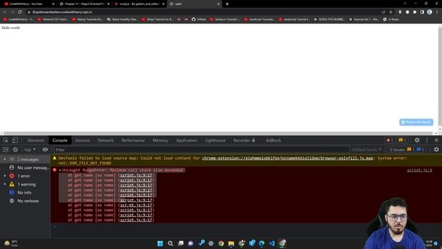 getters, setters & instanceOf Operator | JavaScript Tutorial in Hindi #82 смотреть онлайн