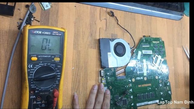 Cách sửa Asus X550CC Chạm nguồn 3v5v || Laptop Nam Dinh # смотреть онлайн