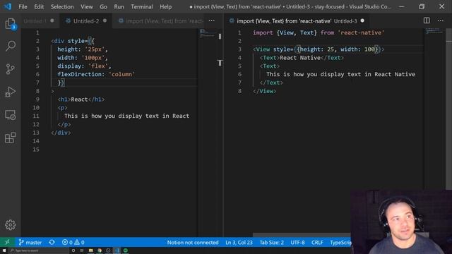 React vs React Native - What's the Difference? смотреть онлайн