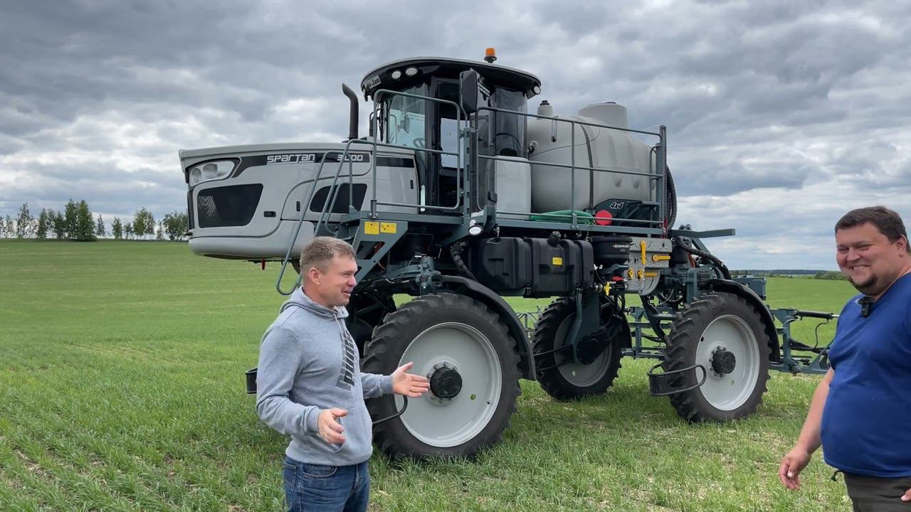 Самоходный опрыскиватель JAN SPARTAN 3000. Технический обзор. смотреть онлайн