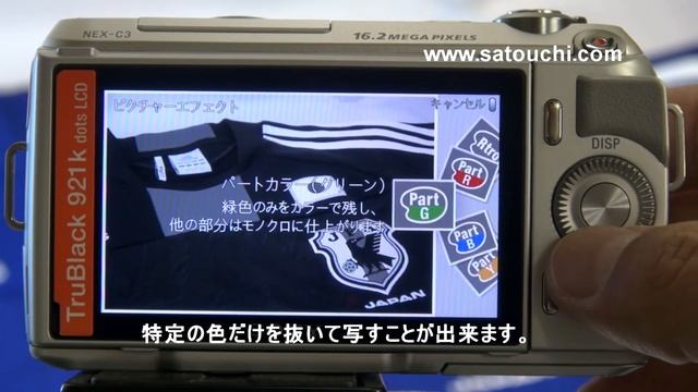 NEX-C3 ピクチャーエフェクト編